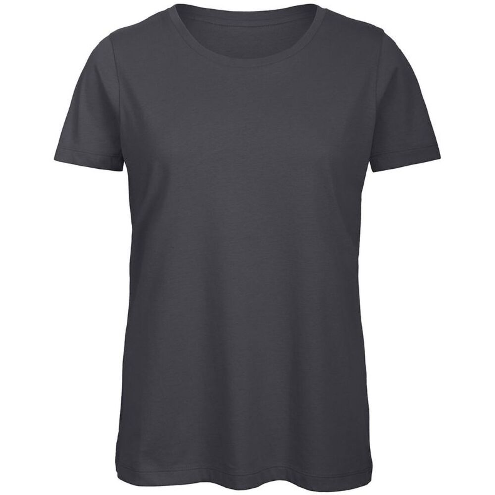 B&C Womens/Ladies T-Shirt / Dark Grey